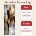 thumbnail image 6 of Hallway Runner Rug 2'x6' Washable Area Rugs Non Slip Laundry Rug Runner Floor Carpet Runners for Hallways Entryway Laundry Room Kitchen, 6 of 11