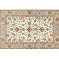 thumbnail image 1 of Ahgly Company Indoor Rectangle Traditional Dark Almond Brown Persian Area Rugs, Swatch Sample, 1 of 6