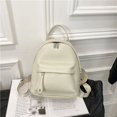 thumbnail image 5 of Mochila de PU versátil de moda informal de gran venta para mujer 2024 Nueva mochila de viaje de bolsillo minimalista de moda de alta calidad, 5 of 5