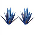 thumbnail image 1 of 2X Escultura RúStica de Tequila, Planta de Agave de Metal, DecoracióN del Hogar, Adornos de JardíN de Agave de Metal Pintado A Mano RúStico Al Aire Libre, 35 cm, 1 of 5