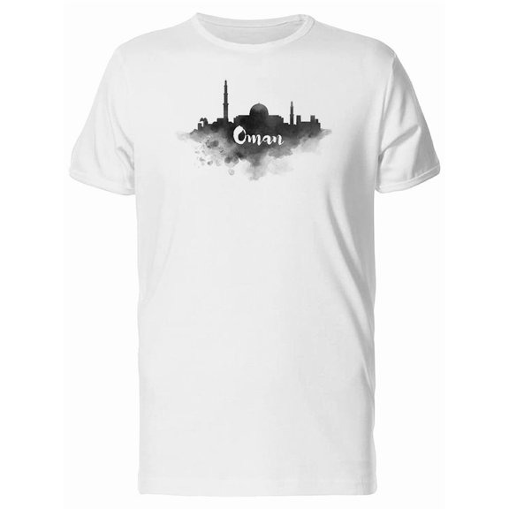 Oman Black Paint Tee Men's -Image by Shutterstock