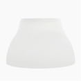 thumbnail image 1 of Jesco Lighting QASA103WH Step Cone & Metal Glass Shade For Fixtures QAS121 & QAS122, White, 1 of 1