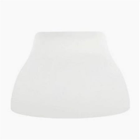 - Step Cone & Metal Glass Shade For Fixtures QAS121 & QAS122, White