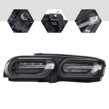 For 2019 2020 2021 Chevy Camaro LED Tail Light Rear Brake Lamp Black Left Side