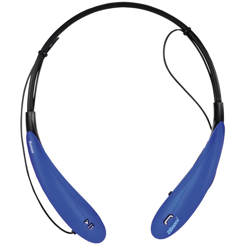 2BOOM HPBT700B Armada Sport AroundTheNeck Bluetooth Headset (Blue