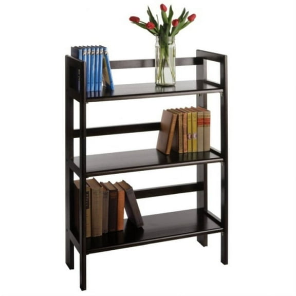 Ergode Terry 3-Tier Foldable Shelf, Stackable, Black