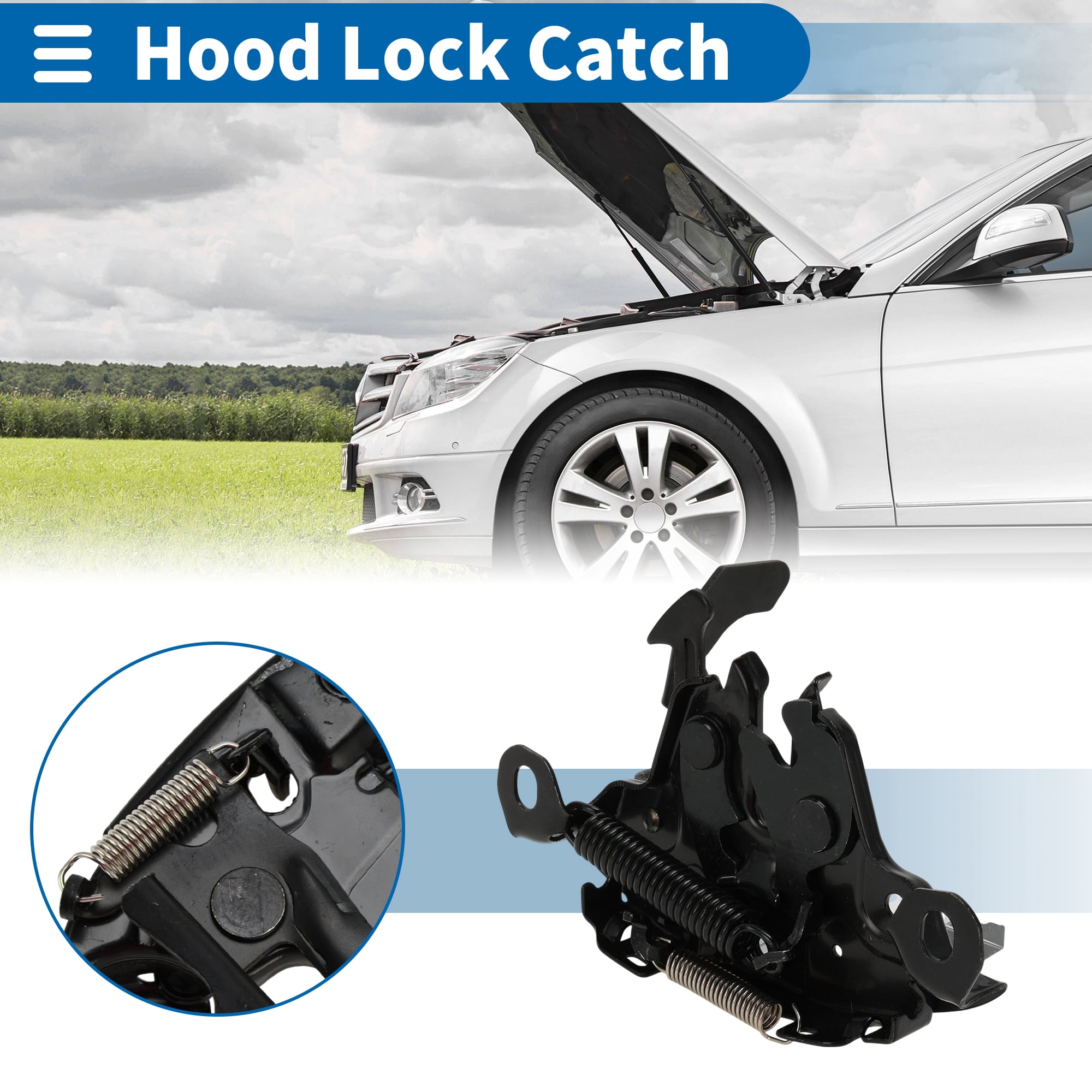 Unique Bargains Hood Latch Assembly for Nissan Sentra 2004-2006 Engine Hood Lock