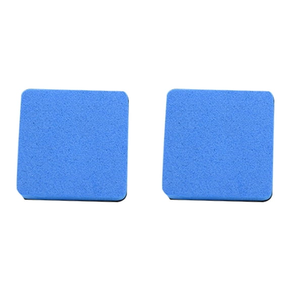 Magnetic Whiteboard Eraser, 5x5x2 cm, Felt Bottom Dry Erase Eraser, 12 Pack