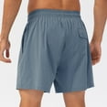 thumbnail image 5 of asjyhkr Mens Quick Drying Shorts Drawstring Elastic Waist Gym Shorts with Pockets Workout Basketball Shorts, 5 of 5