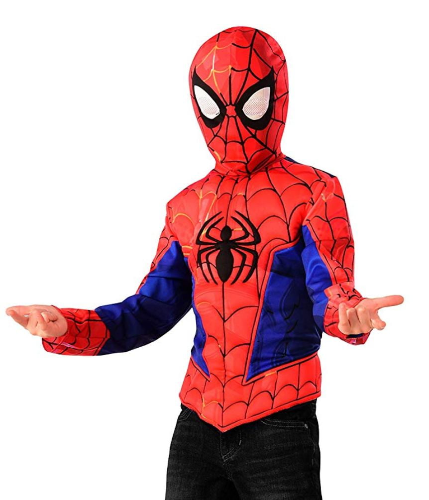 Marvel Comics Spider-Man Deluxe Costume Box Set Into The Spider-Verse ...