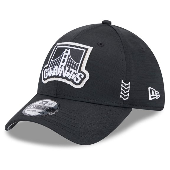 Men's New Era Black San Francisco Giants 2024 Clubhouse 39THIRTY Flex Hat