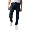 thumbnail image 4 of RAW X Mens Skinny Fit Moto Jeans, Indigo, 30X30, 4 of 7