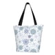 thumbnail image 1 of Easygdp Retro ice blue snowflakes Bolso de Hombro para Mujer, Bolso Bandolera y Cartera de Mano Elegante para Uso Diario, 1 of 6