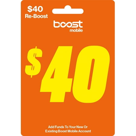 Boost Mobile $40 e-PIN Top Up (Email Delivery)