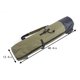 thumbnail image 4 of Advancent Bolsa de transporte con correa ajustable para el hombro para facilitar el transporte de elementos esenciales de pesca. Ligera Pescar camuflaje avion 123x34cm, 4 of 6