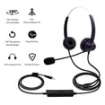 thumbnail image 2 of USB Wired Computer Headset with Microphone Universal Office Call Center Headphone Support Volume Control Mute Cancelling Suitable for Telephone Operator Computer PC Laptop Gaming, 2 of 9