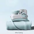 thumbnail image 2 of Collapsible Water Bottle with Straw - 20 OZ - Sky Blue, 2 of 11