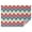 Colorful Geometric Chevron, variant on Pastel Pioneer Flower Pattern Rectangle Tablecloth 60"x84",Waterproof Polyester Rectangle Table Cloth, Wipeable Spillproof Polyester Tablecloth for Dining, Camping, Indoor and Outdoor