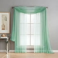 thumbnail image 3 of Diamond Sheer Voile Curtain Panels, 3 of 4