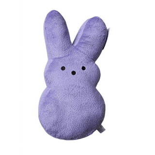 Peeps Bunny Rabbit Shaggy Yellow Plush 15 Inch Stuffed Animal With Tags for  sale online