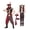 Striped, variant on Joyfy Pirate Costume Men's Plundering Sea Captain Set for Adults Halloween Dress up Party
