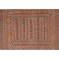 thumbnail image 1 of Ahgly Company Indoor Rectangle Traditional Tangerine Pink Southwestern Area Rugs, 8' x 10', 1 of 6