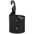 thumbnail image 1 of Minkissy Car Headrest Cupholder Black Plastic Hanging Hook Design Driving Trip 1Pcs, 1 of 7