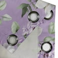 thumbnail image 4 of Ambesonne Botanical Grommet Curtain, Spring Eucalyptus Leaf, 50"x96", Olive Green Coconut Lilac, 4 of 5
