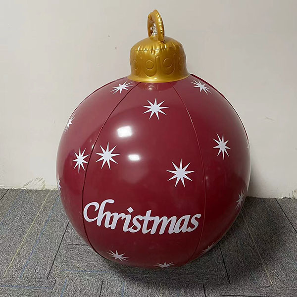 Giant Outdoor Inflatable Christmas Ornaments,23.6Inch Christmas