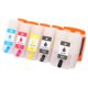 thumbnail image 5 of Cartucho de tinta de repuesto para impresora de inyección de tinta de 5 colores, gran capacidad, compatible con 202XLBK, 202XLPBK, 202XLC y 202XLM., 5 of 14