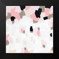 thumbnail image 2 of Vess, June Erica 15x15 Black Modern Framed Museum Art Print Titled - Pixel Pink I, 2 of 5