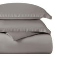thumbnail image 2 of Superior Egyptian Cotton 400 Thread Count Duvet Cover Set, King/California King, Grey, 2 of 11