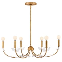 48286DA Hinkley Lighting Aliso - 30W 6 LED Medium Chandelier-8.5 Inch Tall and 30 Inch Wide