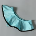 thumbnail image 6 of pop seller Children's And Girls' Swimsuit Double Ruffle Edge Split Swimsuit, 6 of 8
