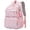 Pink, variant on Extra Large Plaid Backpack,Stylish Lightweight School Shoulder Bag for Travel