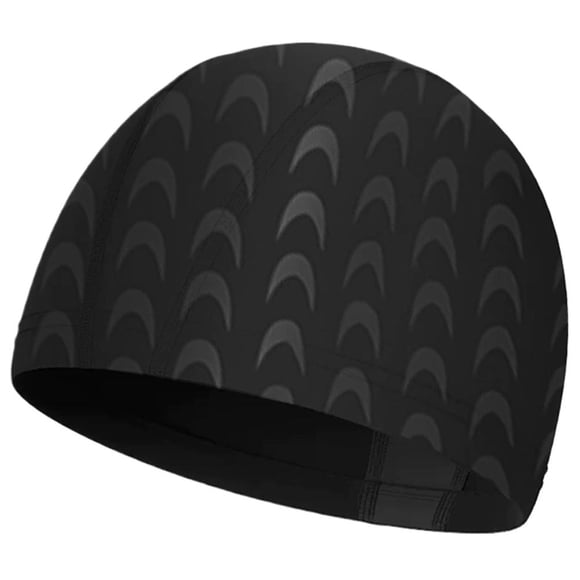 Topi Renang Kain Warna Pepejal Peralatan Renang Keanjalan Sejagat Topi Renang Rambut Panjang Mudah Alih Selesa Untuk Dewasa Dan Kanak-Kanak