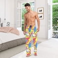 thumbnail image 6 of FORMRS Mens Pajama Pants with Pockets Soft Cotton Sleepwear Lounge Bottoms, Sizes S-2XL, Vibrant Dinosaur, 6 of 7