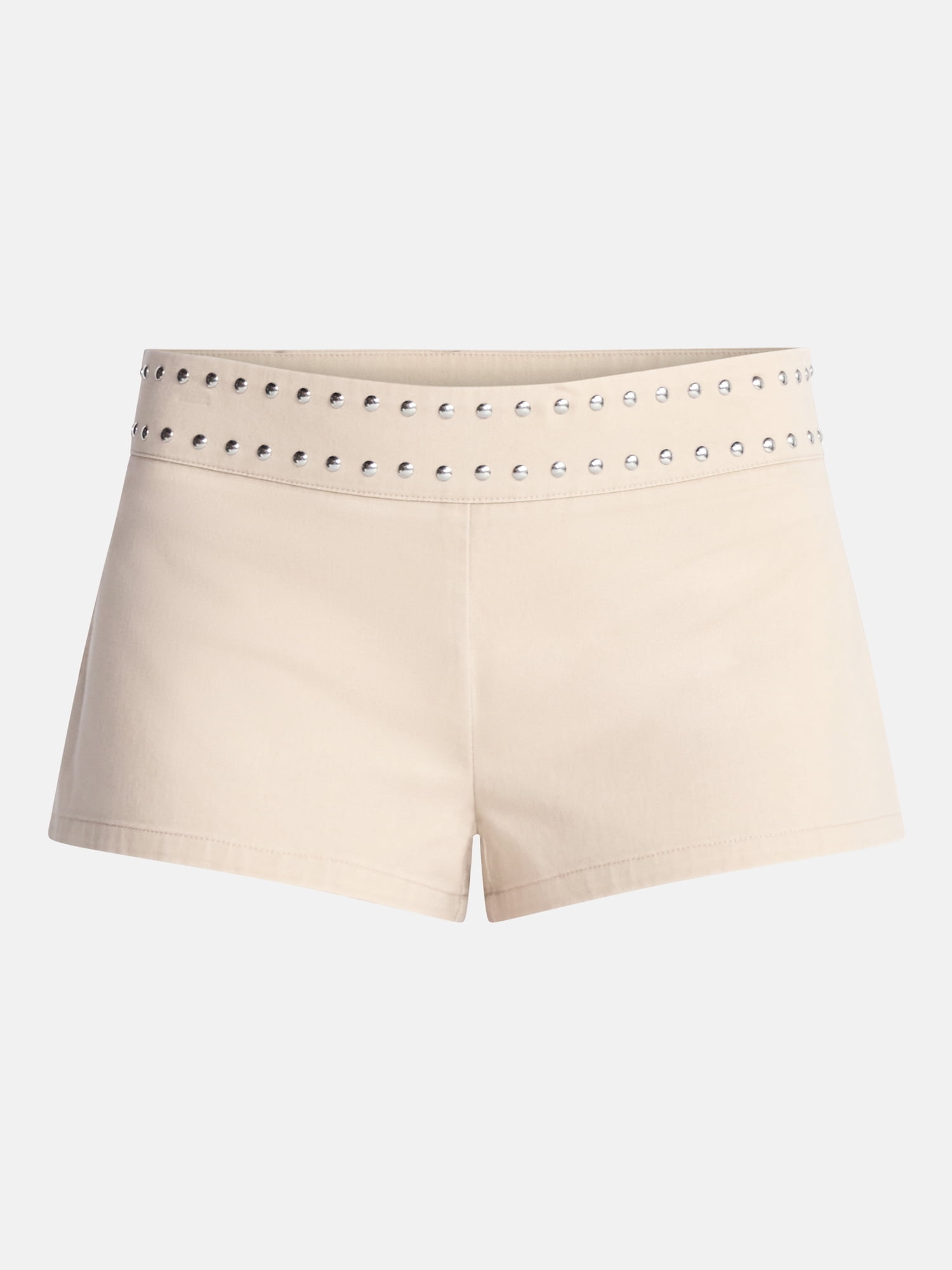 No Boundaries Studded Micro Shorts, 1.5'' Inseam, Women's Sizes XXS-XXL