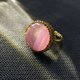 thumbnail image 4 of Anillo de piedra amatista natural de lujo retro ligero original elegante anillo abierto medio antiguo de alta calidad para mujeres, 4 of 6