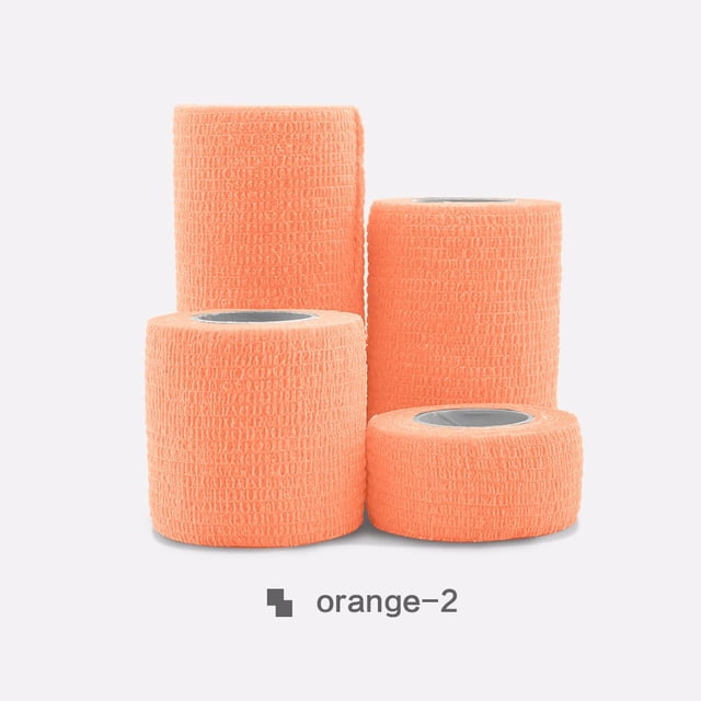 Vendaje elástico autoadhesivo deportivo colorido de 4,8 m cinta elastoplast para rodilleras almohadillas dedo tobillo Palma hombro Tan Jianjun unisex