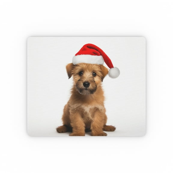 DistinctInk Mouse Pad - 1/4" Foam Rubber - Norfolk Terrier Puppy