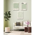 thumbnail image 7 of Green Botanical Framed Wall Art Set, 12x16in Matisse William Morris Canvas Prints,Minimalist Classic Plants Home Decor for Living Room Bedroom Bathroom Office, Set of 3, 7 of 7