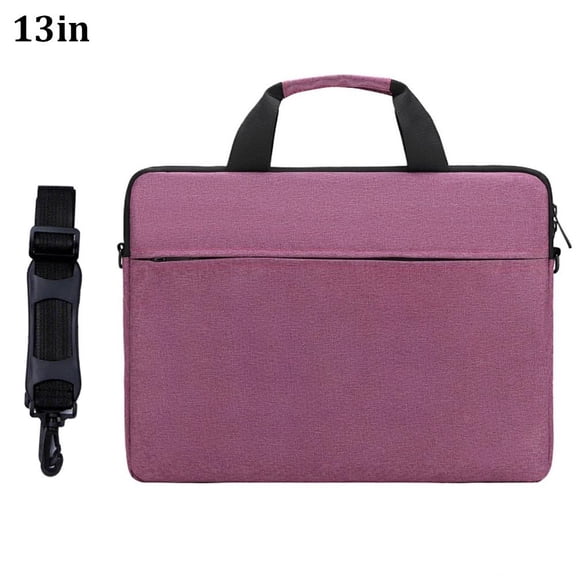 Laptop Shoulder Bag, Frosted Oxford Cloth Laptop Tote, College Students and Office, 13.39 X 10.24 X 1.18 in