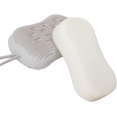 thumbnail image 2 of Esponja corporal de silicona exfoliante, cepillo corporal de doble cara para baño o ducha, esponja de silicona de lufa incorporada - Limpia, masajea y estimula la circulación sanguínea JAMW Sencillez, 2 of 5