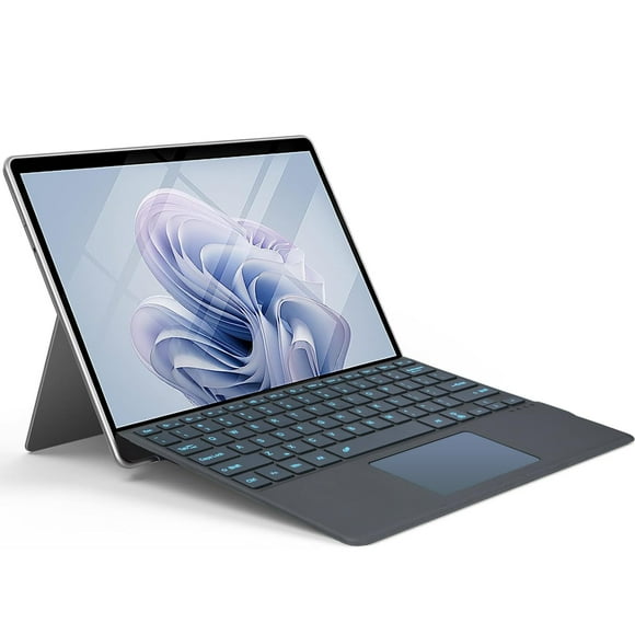 Teclado con teclado Wineecy retroiluminado para Surface Pro 11/10/9/8/X