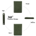 thumbnail image 3 of SENDEFN Slim Wallet for Men ID Window with RFID Blocking Front Pocket Minimalist Bifold Bussiness Card Holder Gift for Men, 3 of 7