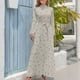thumbnail image 4 of Mono de verano para mujer con vestido largo de perlas con clase Ropa de verano para mujer, 4 of 5