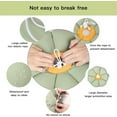 thumbnail image 3 of Cat Cone Collar,Cute Waterproof Cat Recovery Collar,Anti-Bite Lick Wound Healing Safety Elizabethan e Collar for Cats,Green Flower All-Season Style, 3 of 6