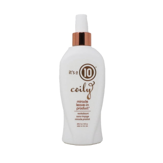 It's A 10 Haircare Coily Collection Miracle Leave-In 10 onzas amarillo