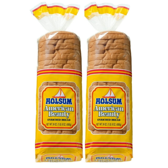 Holsum American Beauty White Bread 24oz , 2pk